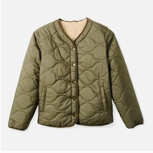 ISO Brixton Reversible Sherpa Jacket Size S